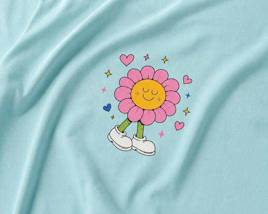 Keep Smiling Oversized T-Shirt