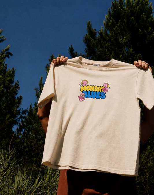 Monday Blues Oversized T-Shirt
